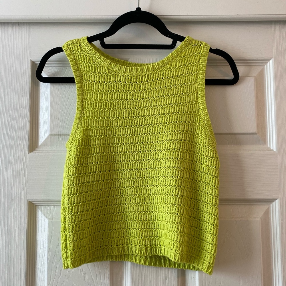 Chartreuse top